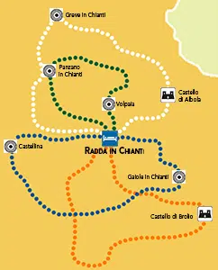 mappa chianti classico