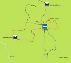 umbria meravigliosa mappa